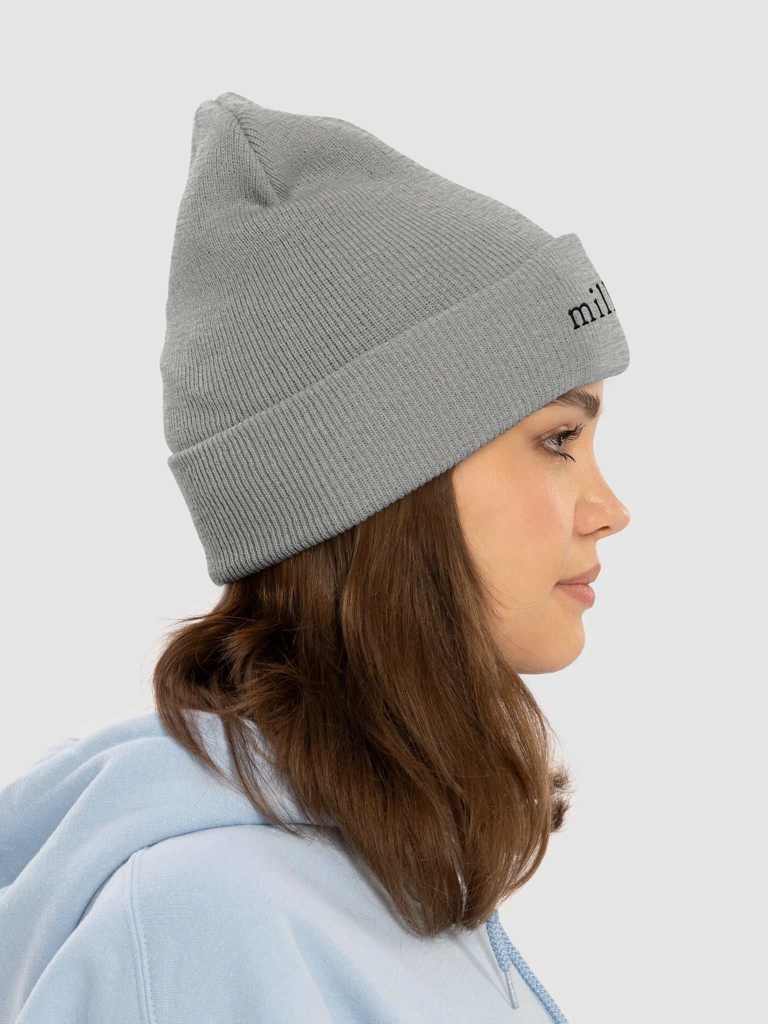 milkadamia beanie - Heather Grey