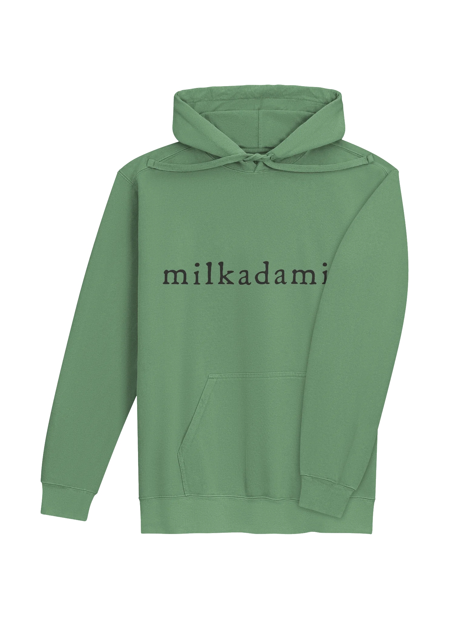 milkadamia hoodie - print - Light Green