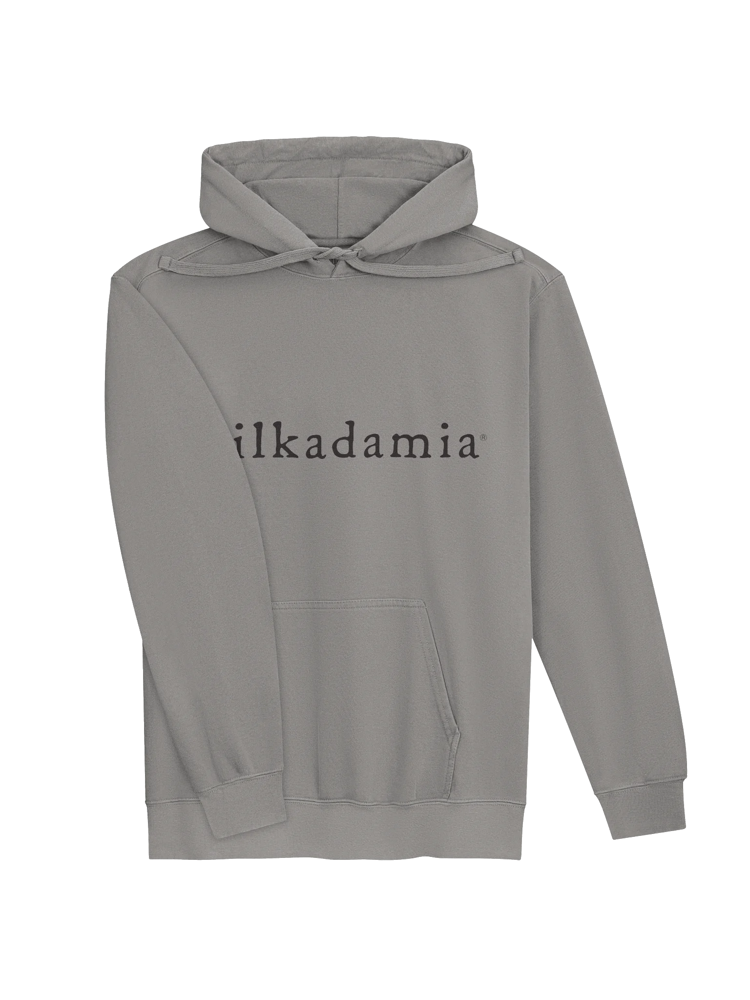 milkadamia hoodie - print - Grey