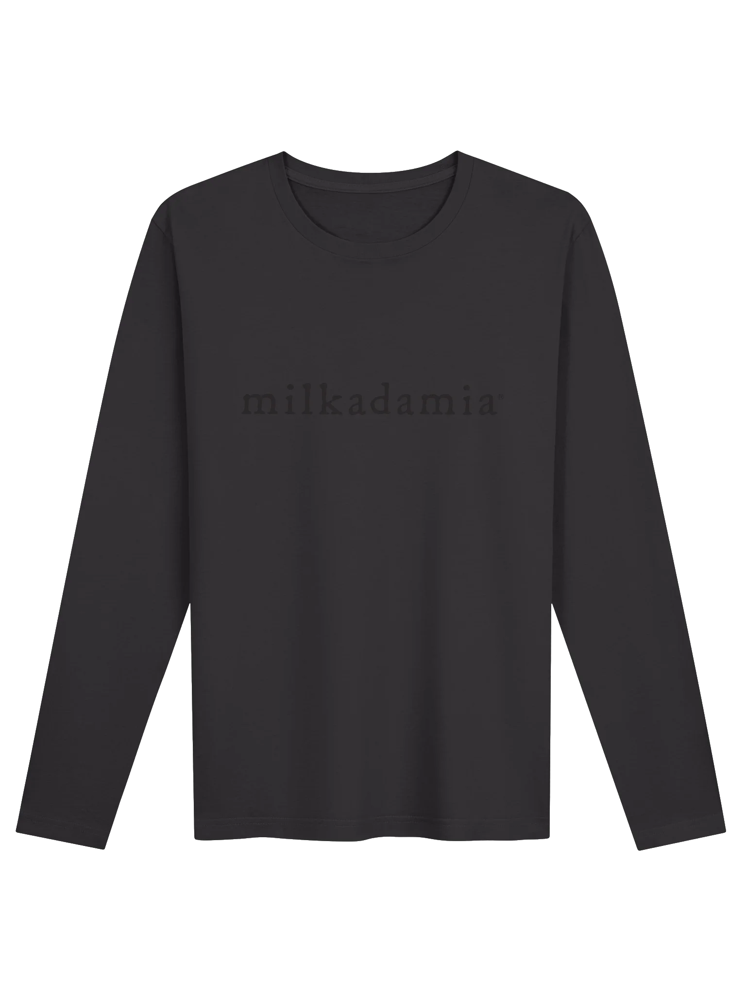 milkadamia long sleeve tee - Heavy Metal