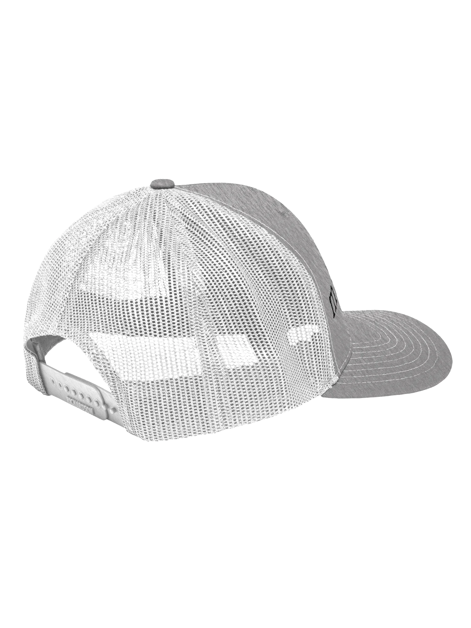 milkadamia trucker hat - Heather Grey/White
