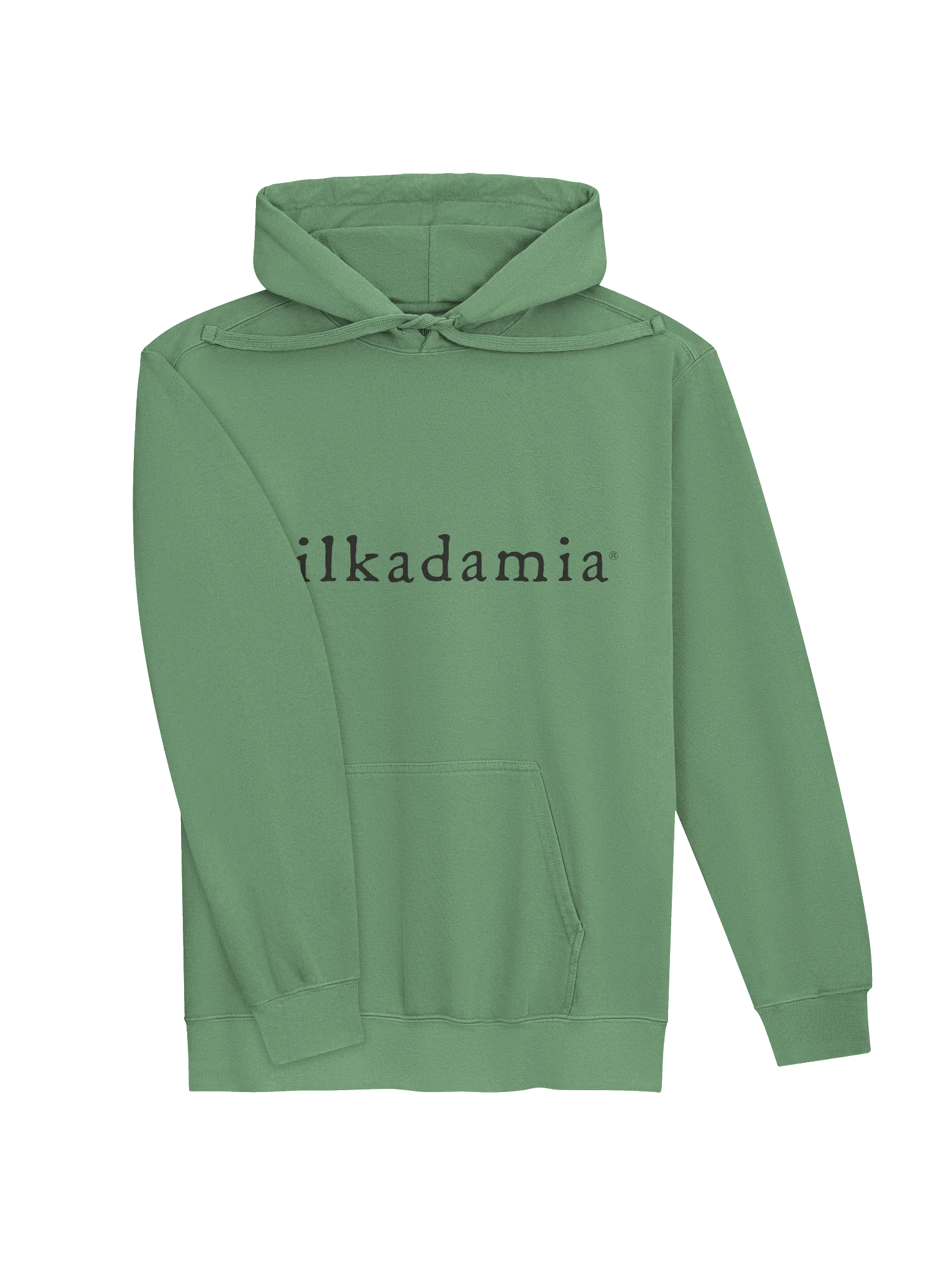 milkadamia hoodie - print - Light Green