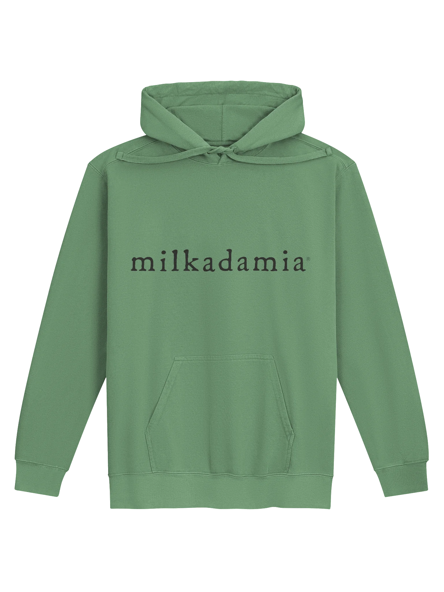 milkadamia hoodie - print - Light Green